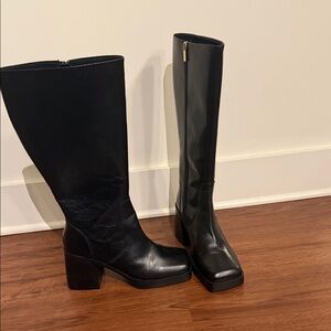 ASOS Black Heeled Boots
